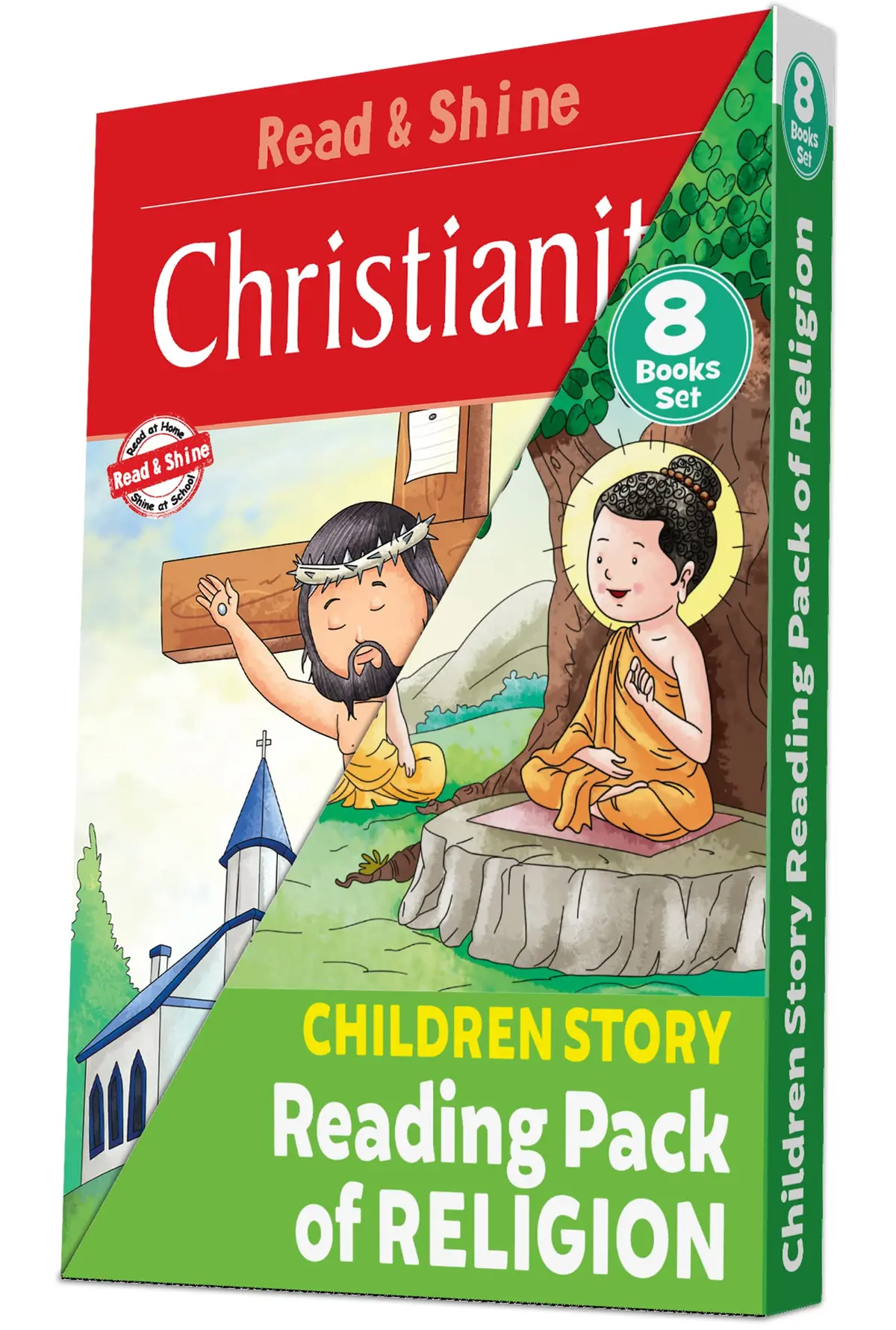 Pegasus Set Of 8 Reading Story Books About Religion For Children 1