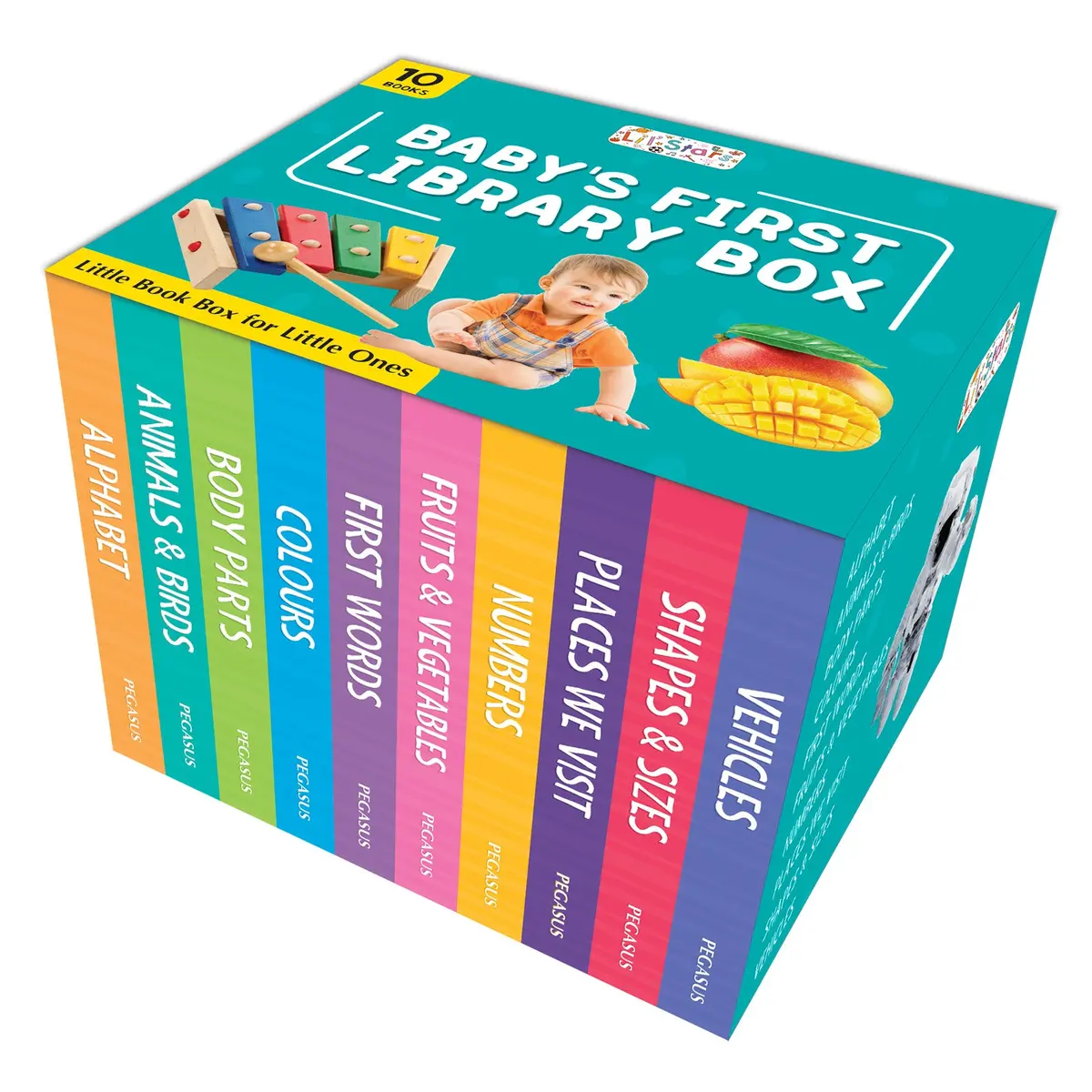 Pegasus My First Library Box-Set Of 10 Preschool Board Books 1