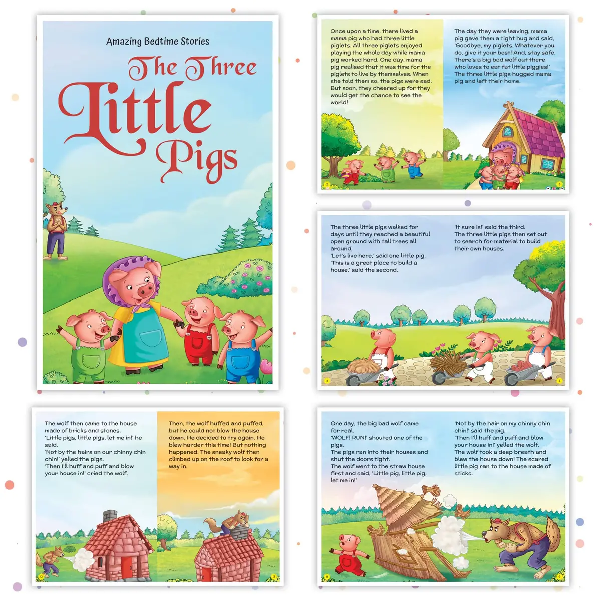 Pegasus Amazing Bedtime Stories Books (Set Of 10) With Colourful Pictures - Children Story Book For 3 Years To 6 Years Old Kids 2