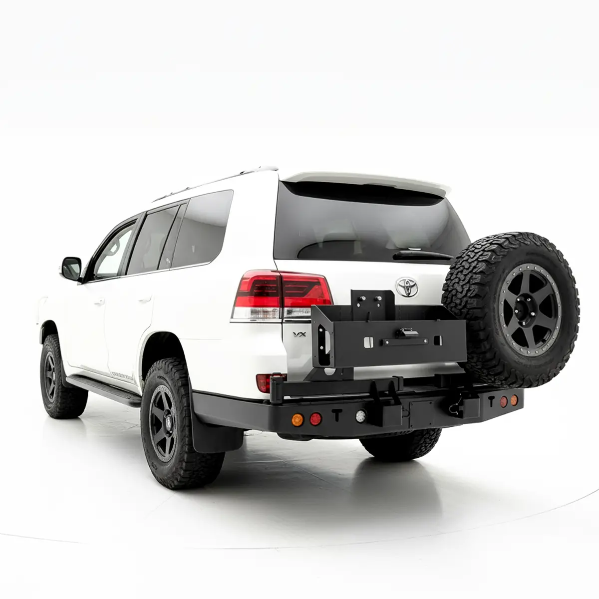 200 Series Rear Bar Spare Wheel Carrier Suits 2008-2021 - | Rockarmor 1