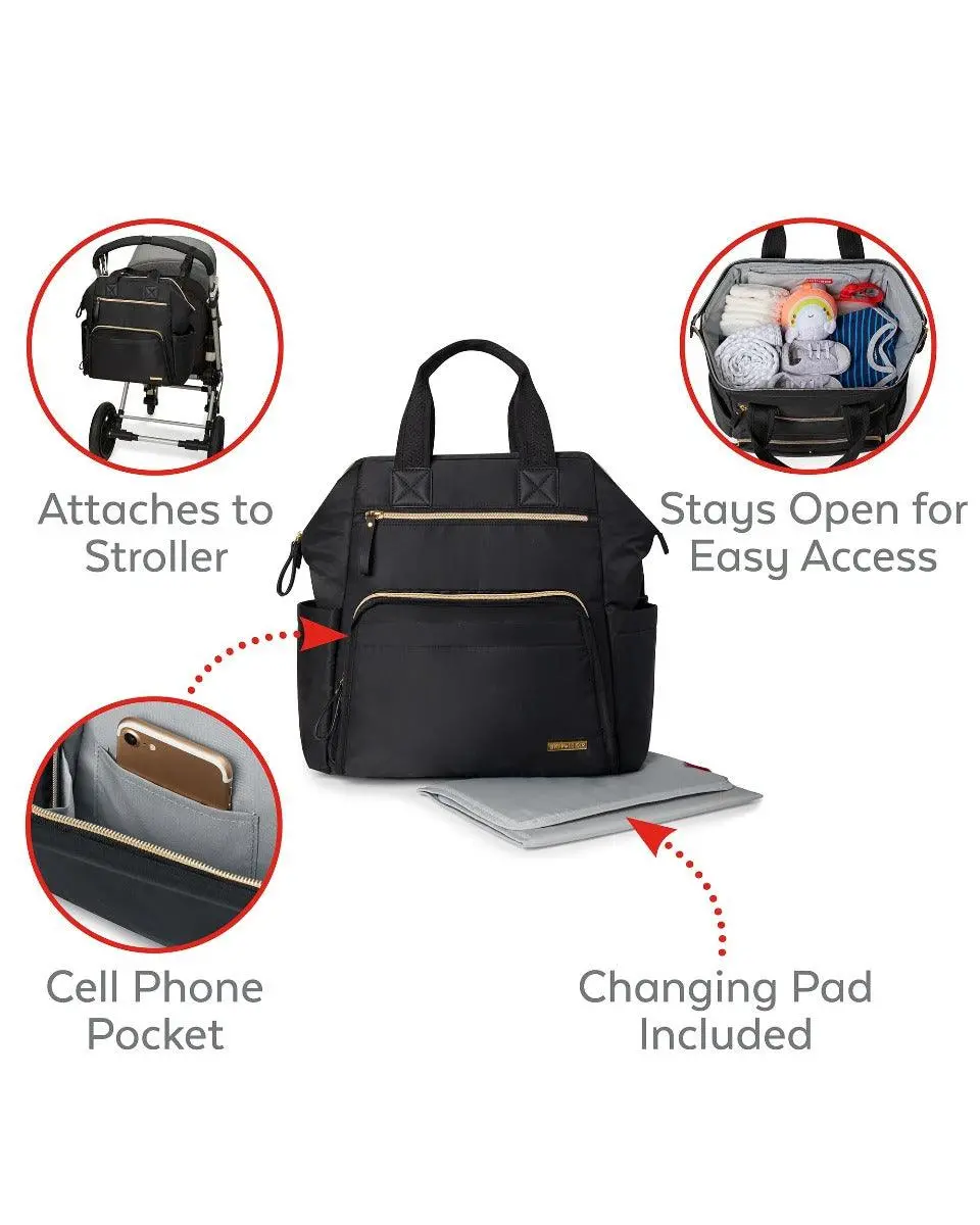 Skip Hop Mainframe Backpack Black - Diaper Bags For Ages 0-2 Years 2