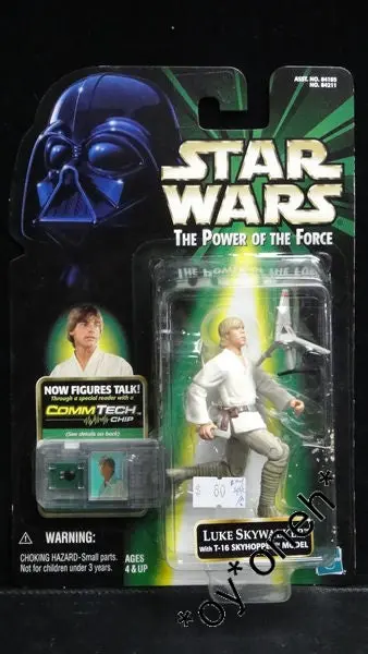 Hasbro 星球大戰 Star Wars Power Of The Force Luke Skywalker With T-16 Skyhopper (Buy-84211-Spk 倉) 1141119949 1