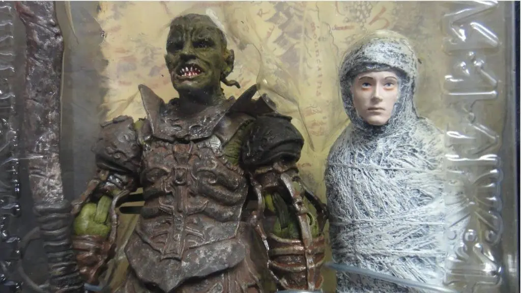 Toy Biz 81524 魔戒三部曲 王者再臨 哥巴葛 佛羅多 The Lord Of The Rings The Return Of The King Super Poseable Gorbag With Webbed Frodo (Lotr) 1114079444 2
