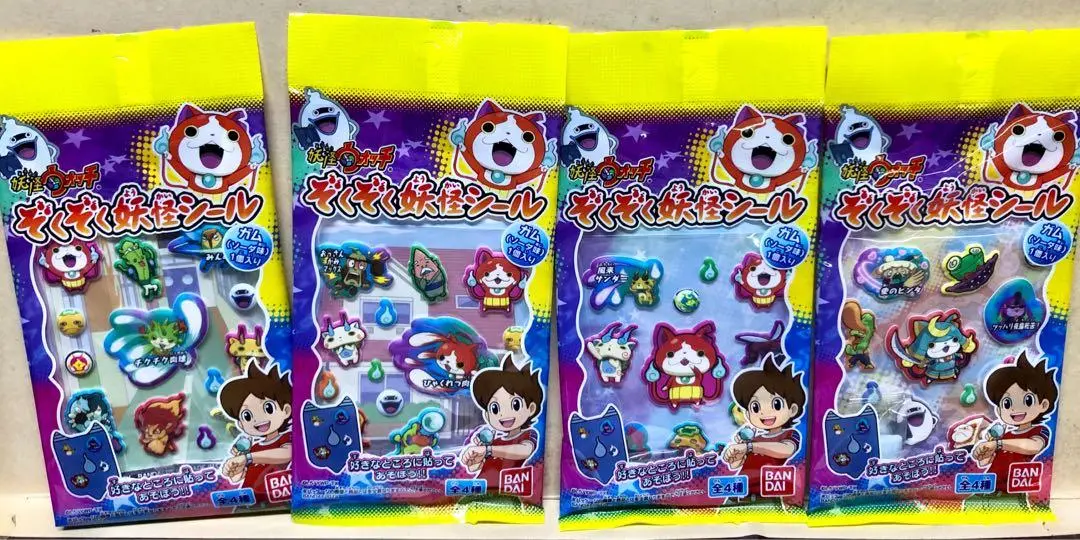 Bandai 85461 妖怪手錶 立體貼紙 套裝 Youkai Watch Seal Stickers Set (Epc-244-12S) 存 1139288286 1