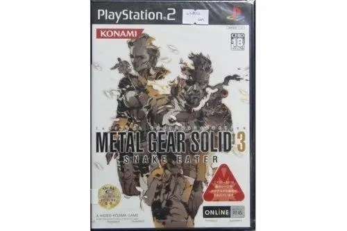 Sony Ps2 Metal Gear Solid 3 Snake Eater Tactical Espionage 合金裝備2 食蛇者 (Gam-08028) 1
