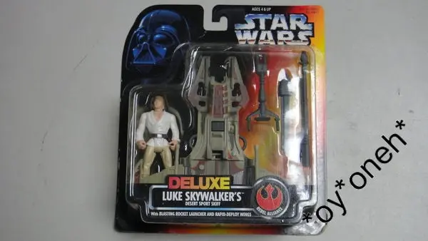 Kenner 星球大戰 Star Wars Deluxe Luke Skywalkers Desert Sport Skiff (Wkg-69611) B29417816 1