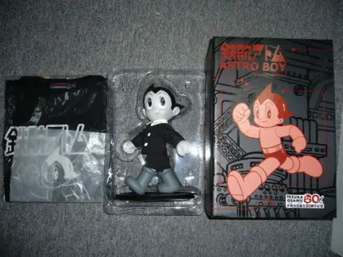 Hoopz 手塚治蟲80周年 Astro Boy Atom 鐵腕 小飛俠阿童木 黑白版 (Toy-86-520 L) 1139885228 1