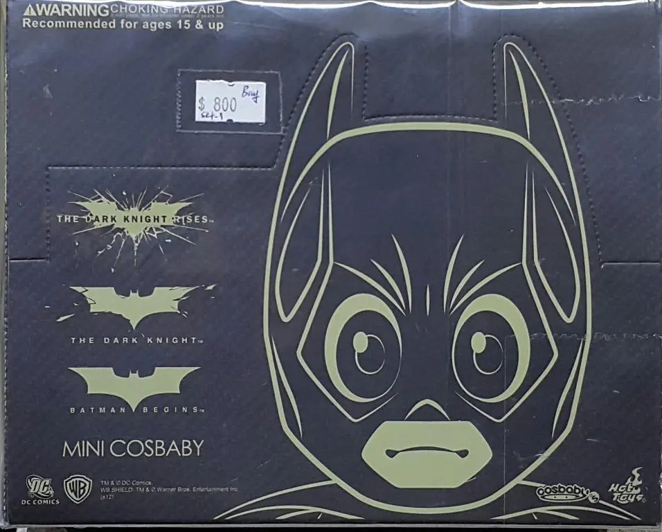Hot Toys 17464 迷你珍藏人偶套裝 蝙蝠俠三部曲 蝙蝠俠 俠影之謎 布魯斯韋恩 稻草人 黑夜之神 小丑 夜神起義 班恩 瑟琳娜凱爾 貓女俠 Dc Comics Mini Cosbaby The Dark Knight Trilogy Batman Begins Bruce Wayne Scarecrow The Dark Knight The Joker The Dark Knight Rises Bane Catwoman Selina Kyle Set (Buy) L 1