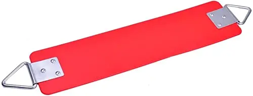 Reznor Heavy Duty Flexible Eva Swing Seat With Metal Ring For Kids & Adults, 300Kg Weight Support, Red 1