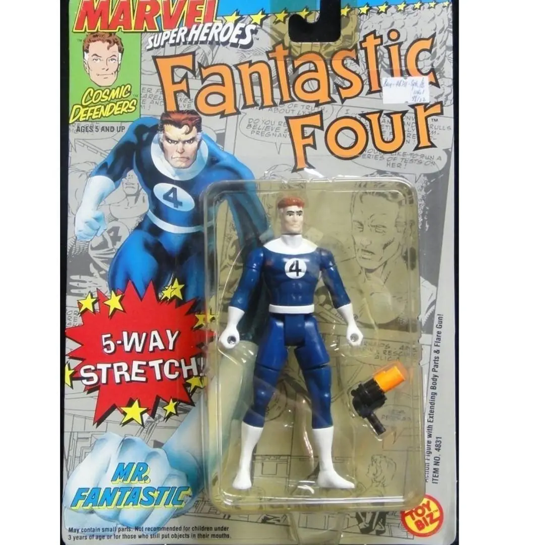Toy Biz 48311 漫威 超級英雄 神奇4俠 神奇先生 Marvel Super Heroes Fantastic Four 5-Way Stretch Mr Fantastic (Buy-Spk) 存 1