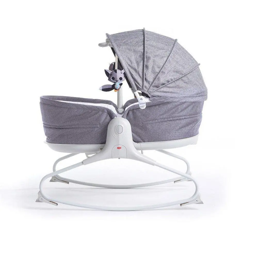 Tiny Love 3-In-1 Rocker Napper Rocker Grey - Rocker For Ages 0-2 Years 1