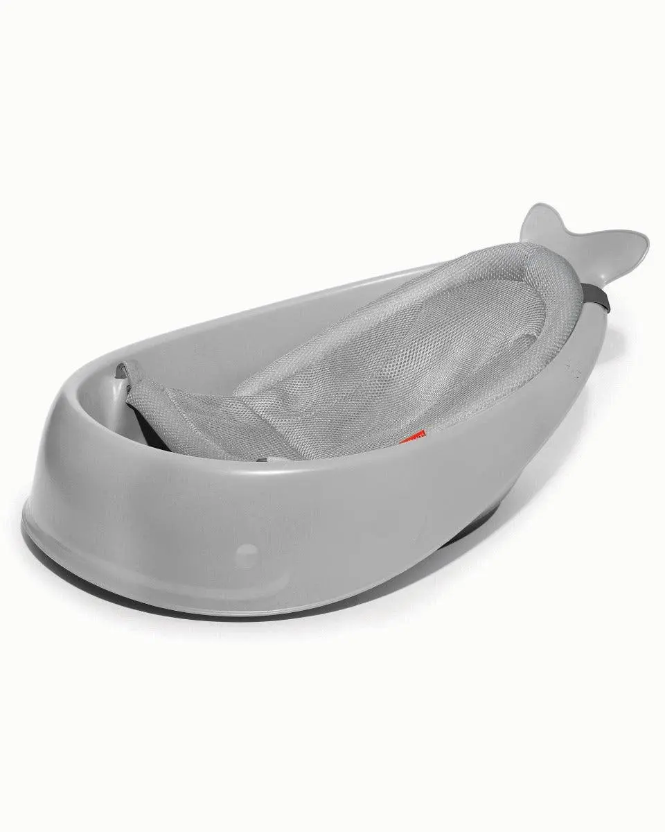 Skip Hop Moby Smart Sling 3 Stage Tub Grey - Bath Tub For Ages 0-3 Years 1