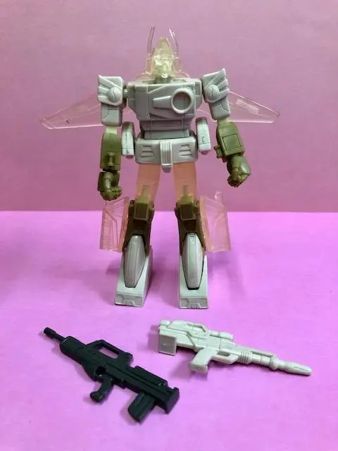 Bandai Mia Combat Mecha Xabungle 樣板 工廠樣品 Prototype Factory Sample Action Figure (米色) Piu-30 1