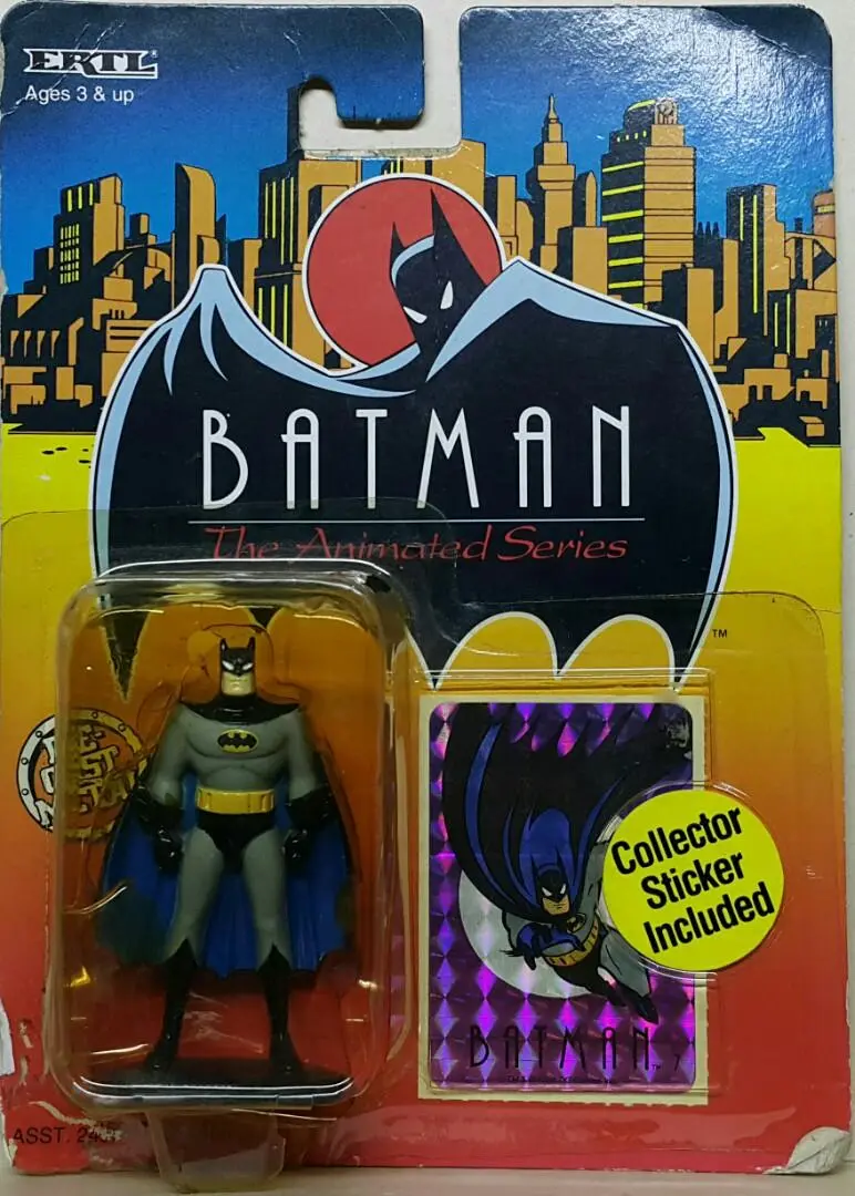 Ertl 02468 蝙蝠俠動畫系列 壓鑄金屬 蝙蝠俠 Batman The Animated Series Die-Cast Metal Batman (Buy-Spk) 1