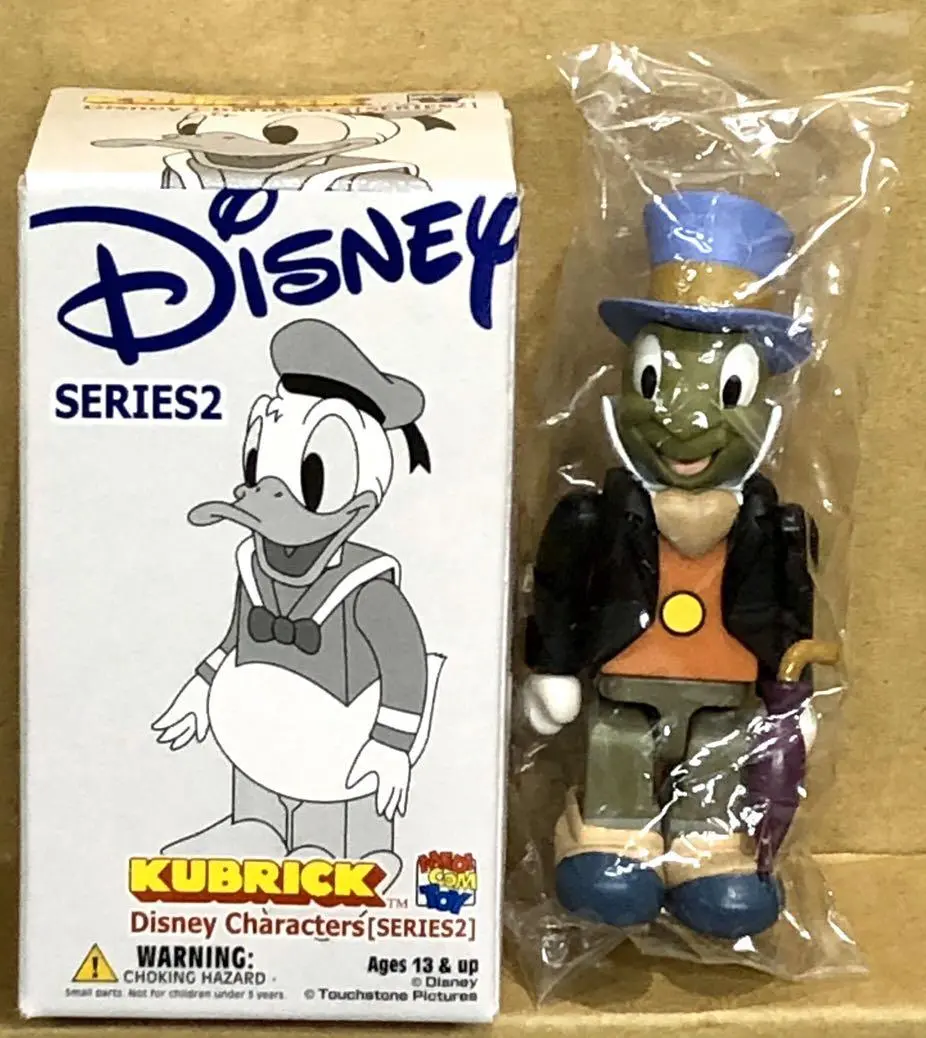 Medicom 100% Kubrick Disney Characters Series 2 Jiminy Cricket Pinocchio 木偶奇遇記 蟋蟀 (Spk-17058Jc) 1