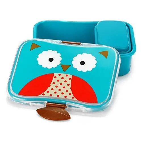 Skip Hop Zoo Back To School Owl - Lunch Box For Ages 3-6 Years 1