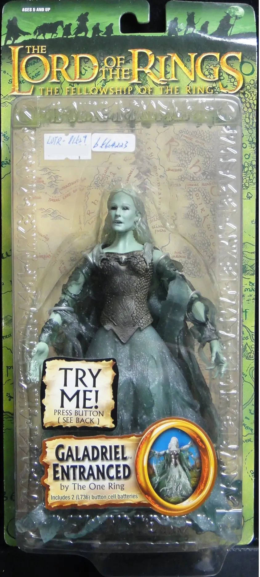 Toy Biz 魔戒首部曲 魔戒現身 凱蘭崔爾 The Lord Of The Rings The Fellowship Of The Ring Galadriel Entranced By The One Ring (Lotr-81529) B5604223 1