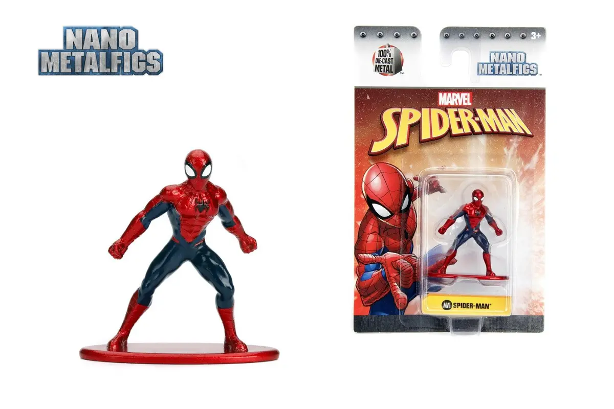 Jada Metals Die Cast Marvel 1.65-Inch Nano Figure Spider Man 1