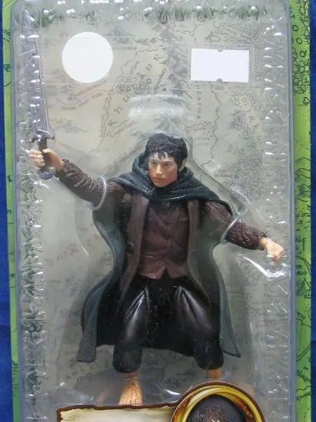Toy Biz 魔戒 魔戒現身 佛羅多 Lord Of The Rings Fellowship Of The Ring - Frodo With Sword Attack Action (Lotr-81383) 1113164413 1