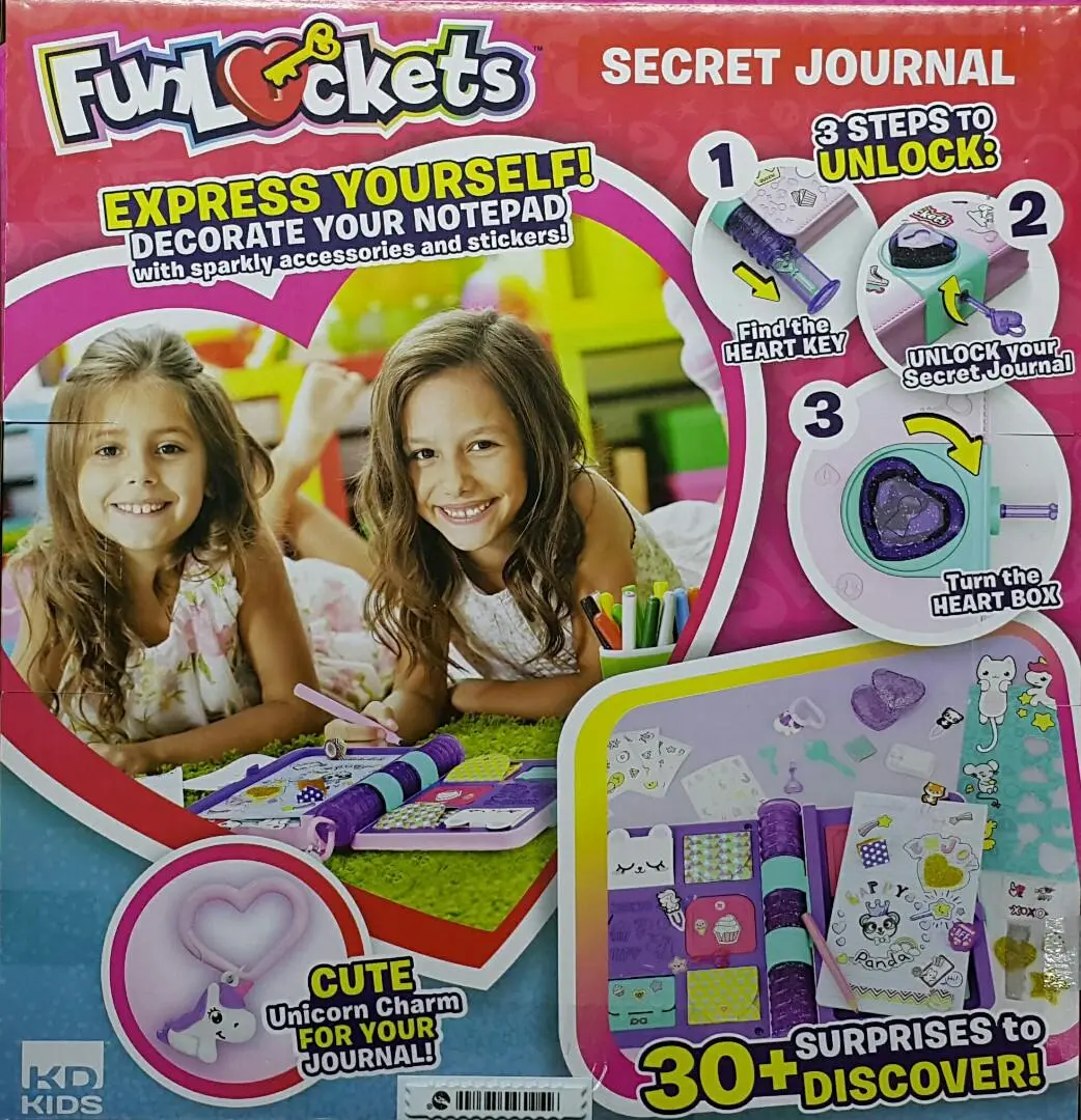 Kd Kids 67523 神秘驚喜小盒子 我的秘密日記 Fun Lockets Secret Journal (Epc-2274-48) L 2