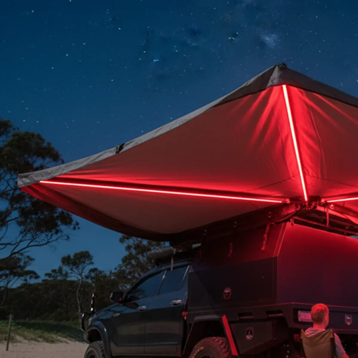 270 Awning Kalahari Shorty Free Standing Built-In Lighting 1