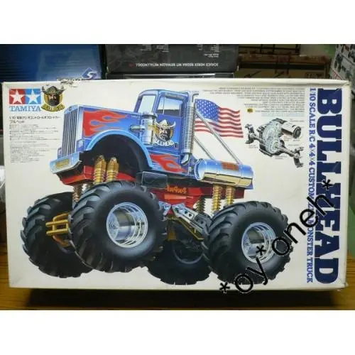 Tamiya 1/10 Bullhead R/C 4X4x4 Customized Monster Truck Model Kit (58089) (Buy) 1