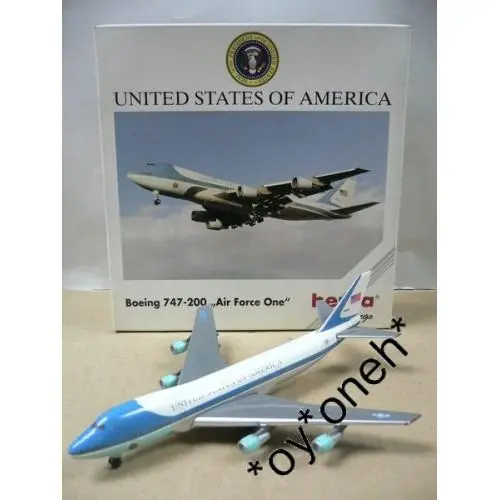 Herpa Wings 1/500 United States Of America Boeing 747-200 "Air Force One" (502511) (Wkg) 1