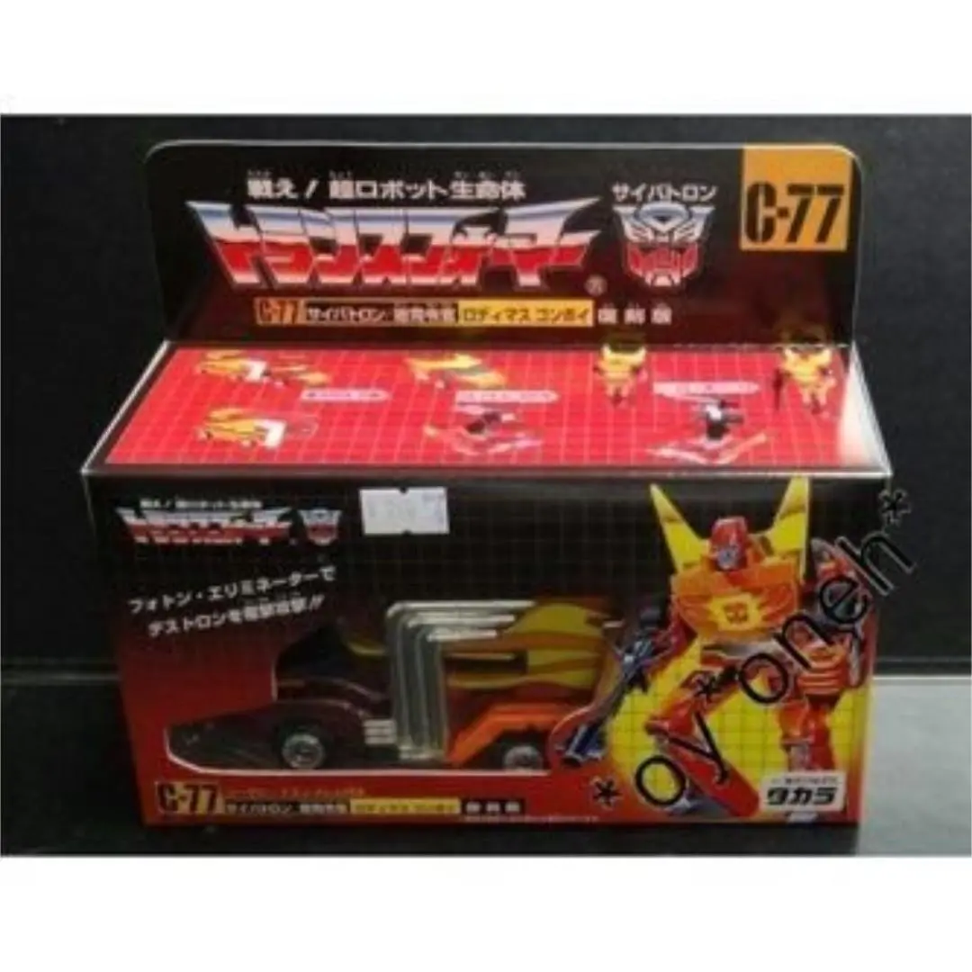 Takara 07497 變形金剛 復刻版 博派 總司令官 洛狄文 Transformers Re-Issue C-77 Cybertron Commander Rodimus Convoy Rodimus Prime (Buy-Spk 倉1121) 1