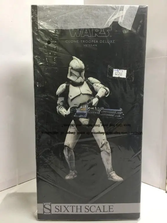 Sideshows 1/6 Star Wars Clone Trooper Deluxe Veteran (22240) (C1098-17) 1