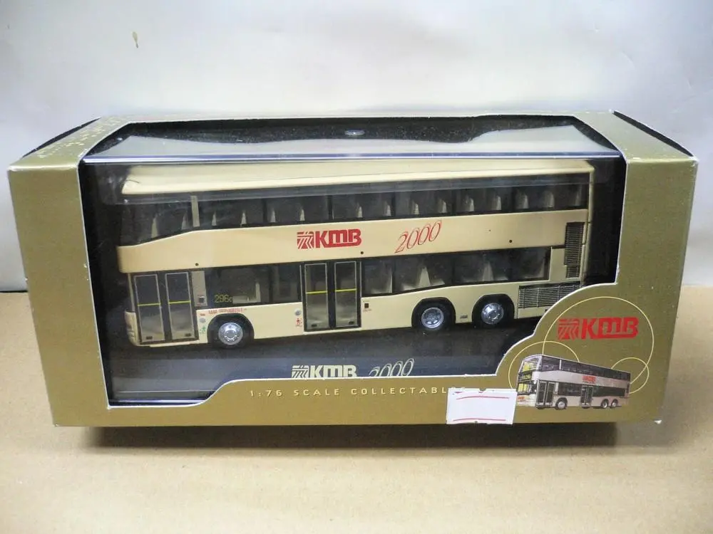 Drumwell 1/76 The Kowloon Motor Bus Kmb Bus 2000 296C Centroliner Millennium Factory Prototype Sample Dw10101 1