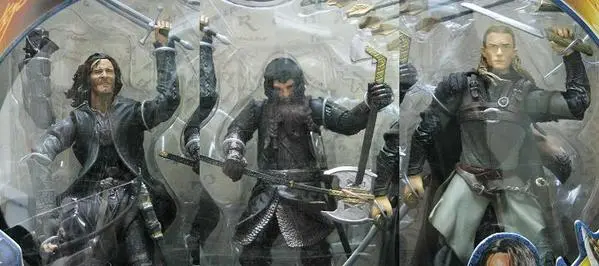 Toy Biz 魔戒 雙城奇謀 套裝 Lord Of The Rings Two Towers Freedom To Edoras Gimli Aragorn Legolas (Lotr-81211) B5644945 1