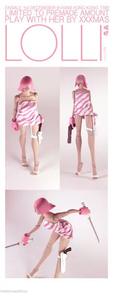 1:6 3A (Three A) Popbot Xxxmas Tq ( Tomorrow Queen ) 2011 聖誕版 - Lolli Figure 1129568452 1
