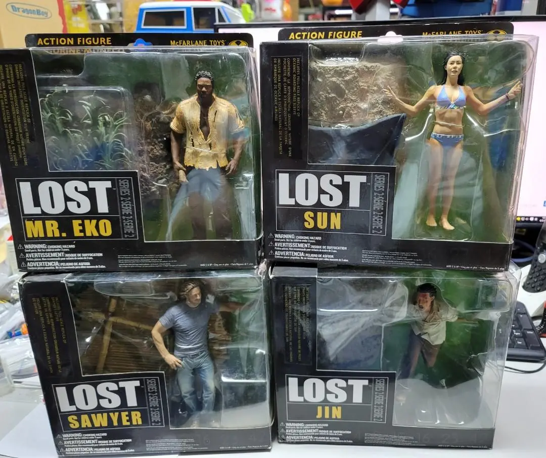 Mcfarlane Toys Lost Figure Set Sawyer Eko Jin Sun 1