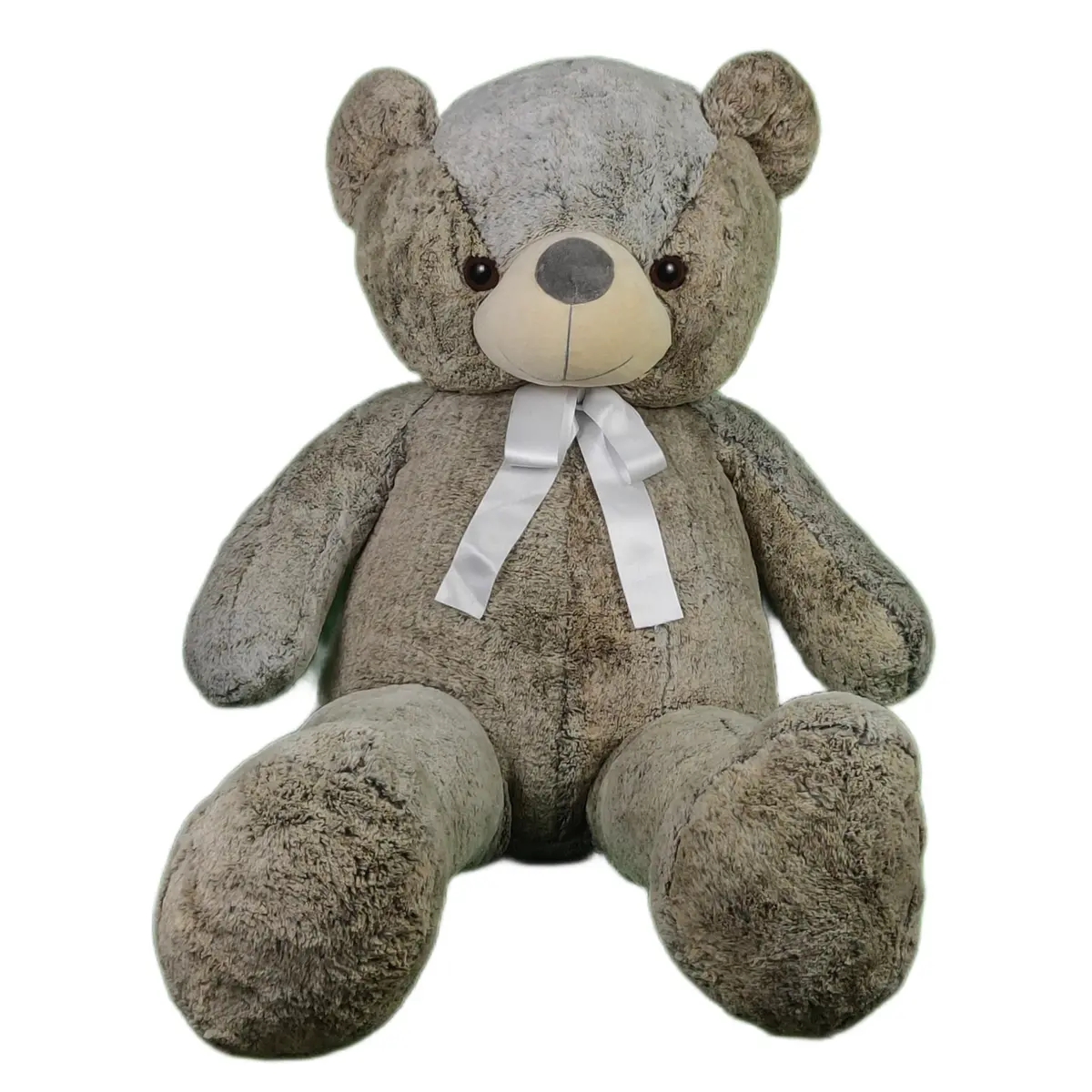 Play Hour Wolly The Teddy Bear Plush Soft Toy For Ages 3 Years And Up - Grey, 120Cm 1
