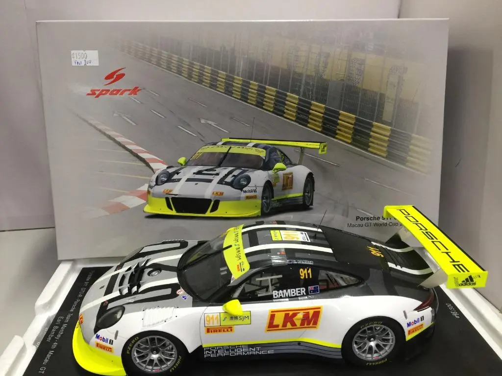 Spark 1/18 Porsche 911 Gt3r Macau Gt World Cup 2016 18Sa007 (16007) (Piu300) 1