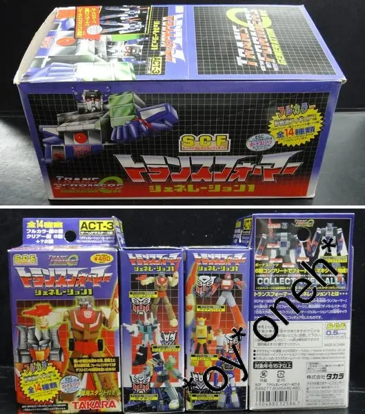 Takara 變形金剛 頭領戰士編 彩版 及 透明版 Super Collectable Figure Scf Transformers Generation One Act-3 Headmasters (Buy-52586-Spk) 1140903678 1