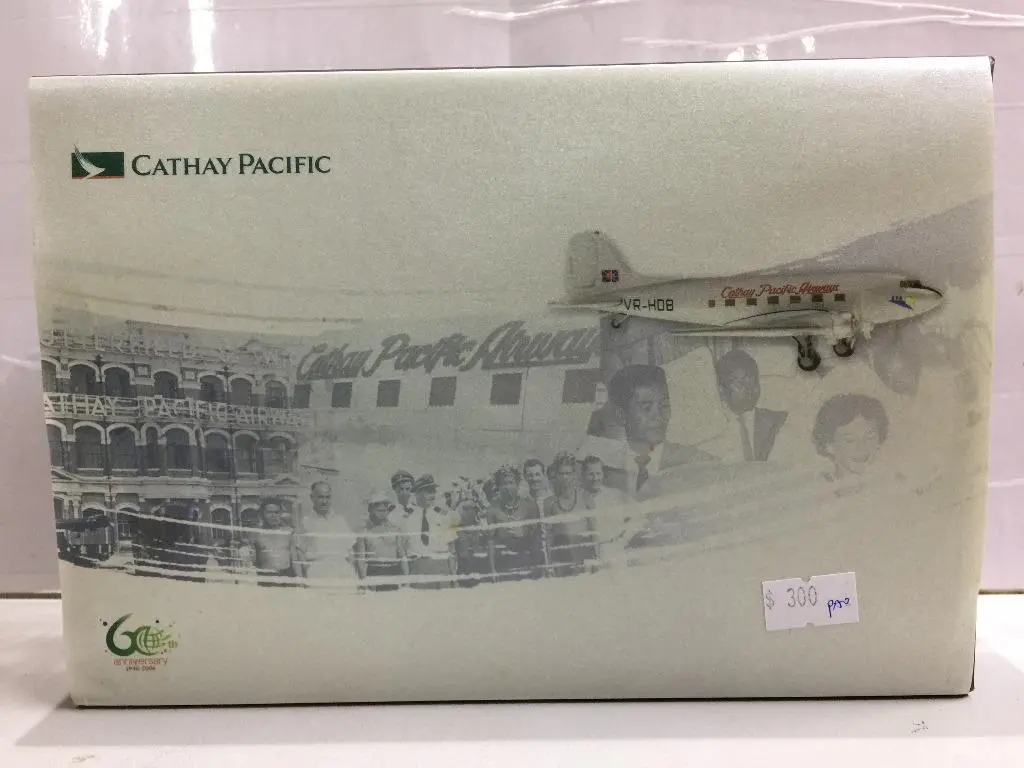 Cathay Pacific 1/400 Douglas Dc3 Betsy 60Th Anniversary Vr-Hdb (Pa0) 1