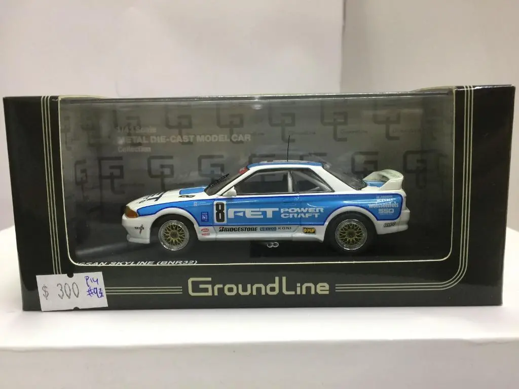 Groundline 1/43 Nissan Skyline Bnr32 1993 Gr. A Fet Sports Gt-R (Cb4393008) (11548) (Piu93) 1
