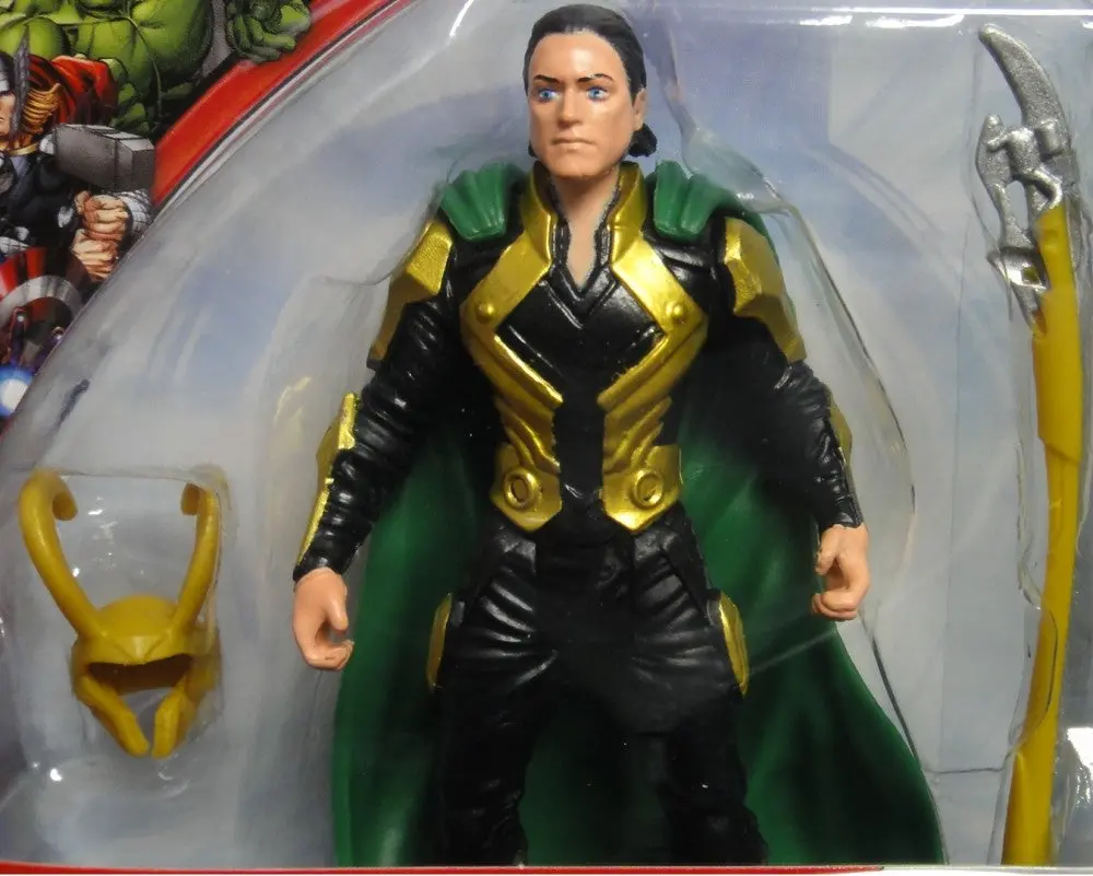 Hasbro 紅女巫 洛奇 奧創 Marvel Avengers Age Of Ultron Scarlet Witch Loki War Machine Iron Legion Set Of 5 84110 (Piu/P150-90) 2