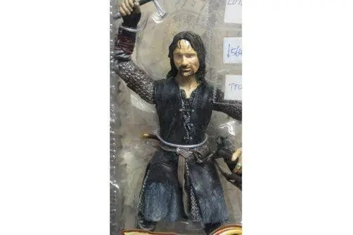 Toy Biz 81395 / 81396 魔戒二部曲 雙城奇謀 亞拉岡 維高摩天臣 The Lord Of The Rings The Two Towers Helm's Deep Aragorn With Sword-Slashing Action Viggo Mortensen (Lotr) 2