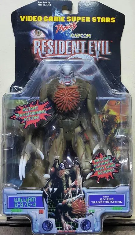 Toy Biz 44143 生化危機 惡靈古堡 Capcom Resident Evil 2 William G-3 / G-4 With G-Virus Transformation (Buy-Spk) 1