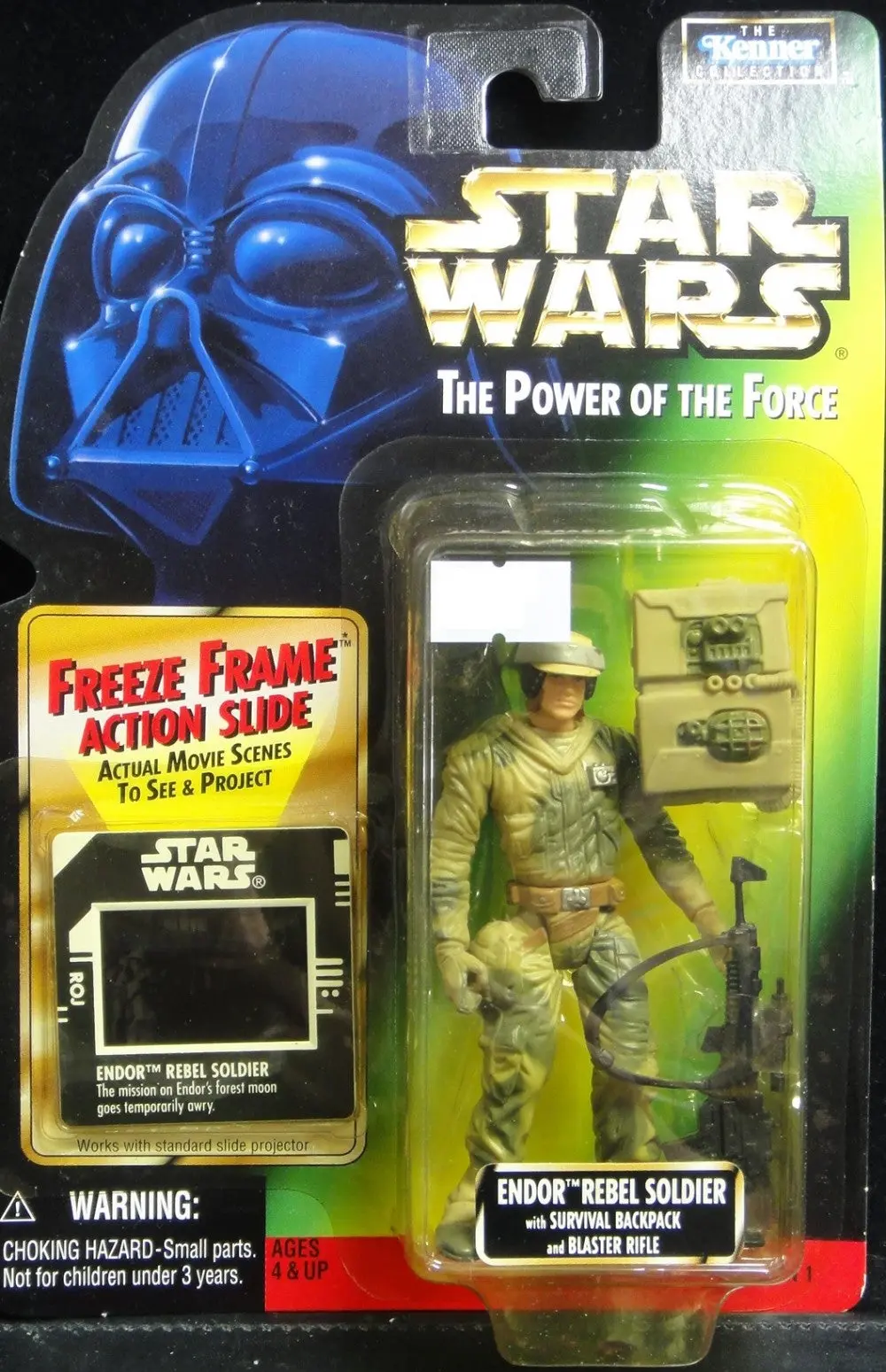 Kenner 星球大戰 Star Wars Power Of The Force Endor Rebel Soldier With Survival Backpack And Blaster Rifle (Wkg-69716 店) 1