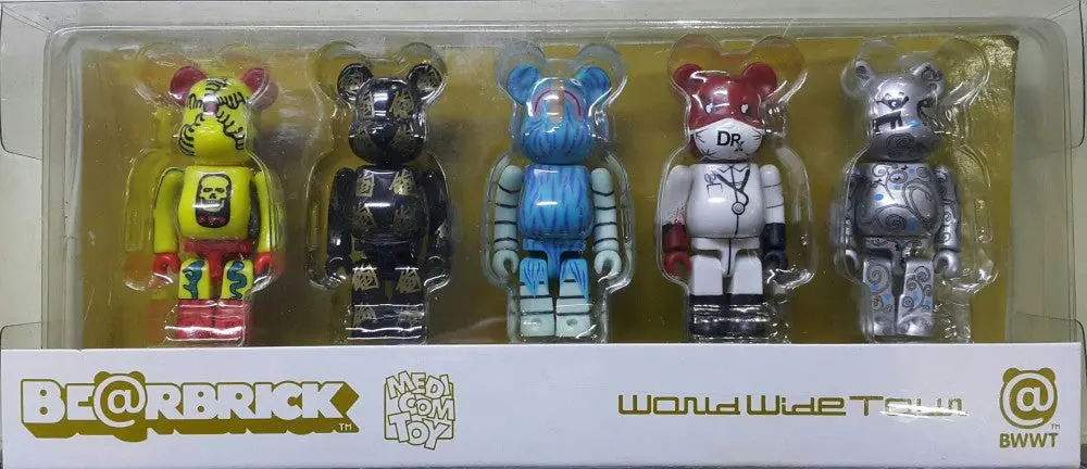 Medicom Be@Rbrick 100% World Wide Tour Bwwt 2007 Will Sweeney Sandaime Uotake Hamadashi Sea Tim Biskup Dr X Romanelli Colette Style Design Art Food Cap And Pep Kuntzel Deygas 三代目魚武濱田成夫 (Buy-Spk) 1