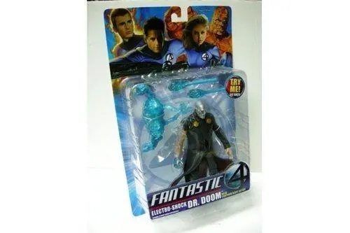 Toy Biz 72334 漫威 神奇四俠 末日博士 Marvel Fantastic 4 Electro-Shock Dr Doom With Lightning Blast Action (Lotr 倉) 1