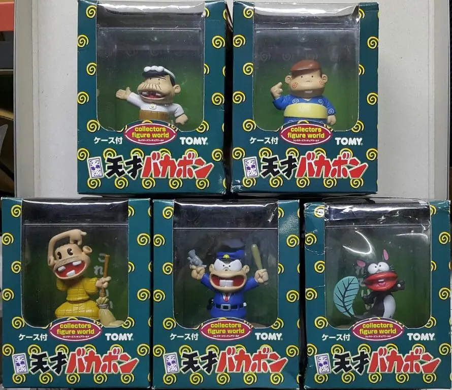 Tomy 47360 收藏家人物世界 連盒 平成 天才老爹 套裝 Collectors Figure World Heisei Tensai Bakabon With Case Set (Buy) L 1