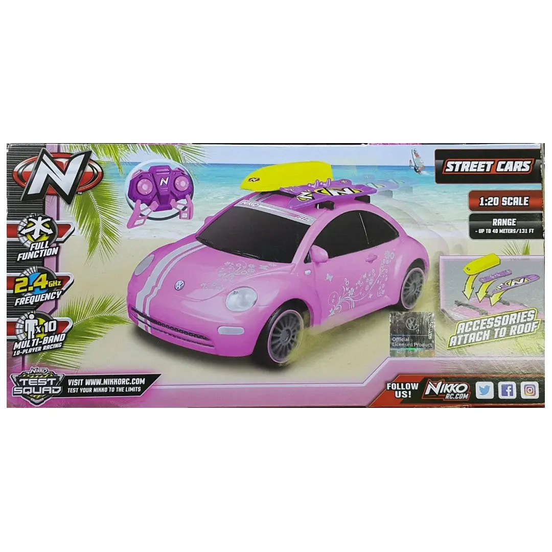 Hold-----Toy State 95100 遙控 福士 甲蟲車 Nikko Radio Control Street Cars Volkswagen Beetle (Epc-1508-40) L 2