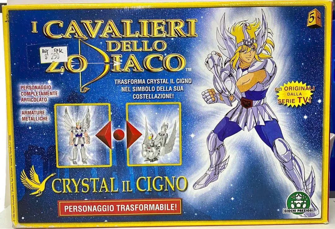 Giochi Preziosi 04254 Saint Seiya 聖鬥士星矢  Crystal Il Cigno 冰河 Cygnus Hyoga 04259 十二生肖 黃道十二宮 意大利版 (Buy-Spk) 1