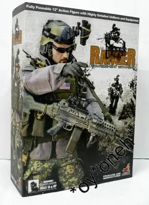 1/6 Hot Toys Us Army 75Th Ranger M249 Gunner Figure (Piu1500) 1122952494 1