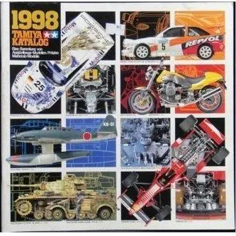 1998 田宮 雙星 模型商品目錄 德文版 Tamiya Katalog Catalog German Version (Buy-64251) 1