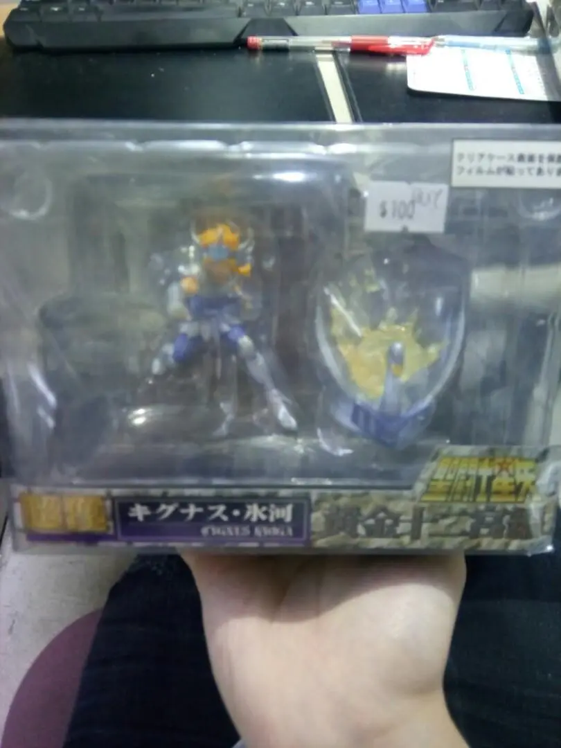 聖鬥士星矢 黃金十二宮編 冰河 造型景品模型 全新未拆 Medicos 81748 1